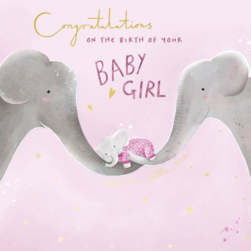Picture of CONGRATULATIONS ON THE BIRTH OF YOUR BABY GIRL